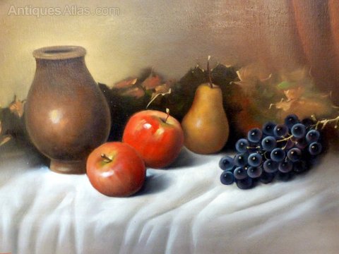 480x360 Antiques Atlas - Still Life Painting Fruit