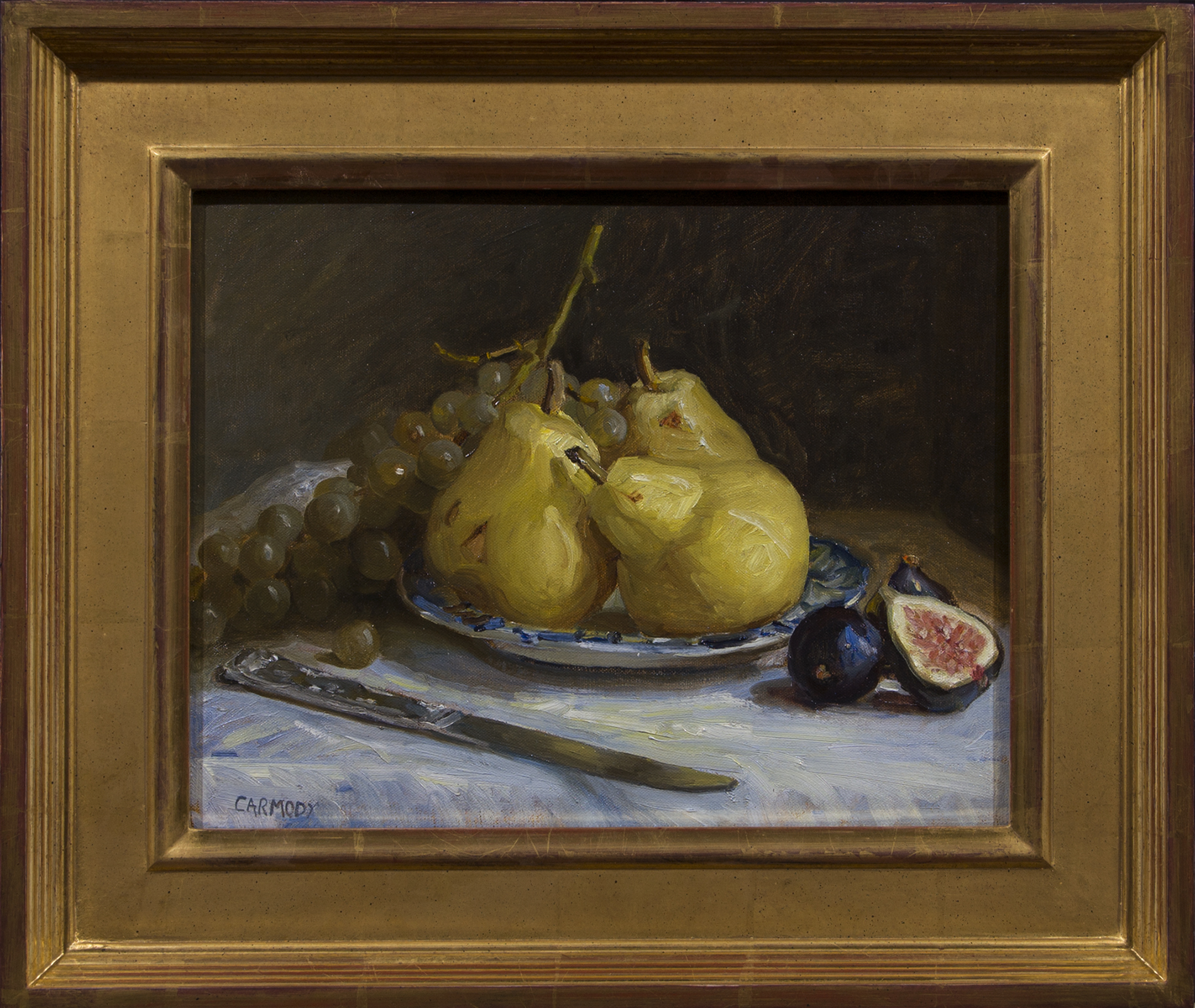1900x1603 Still Life With Pears And Fig - Still Painting