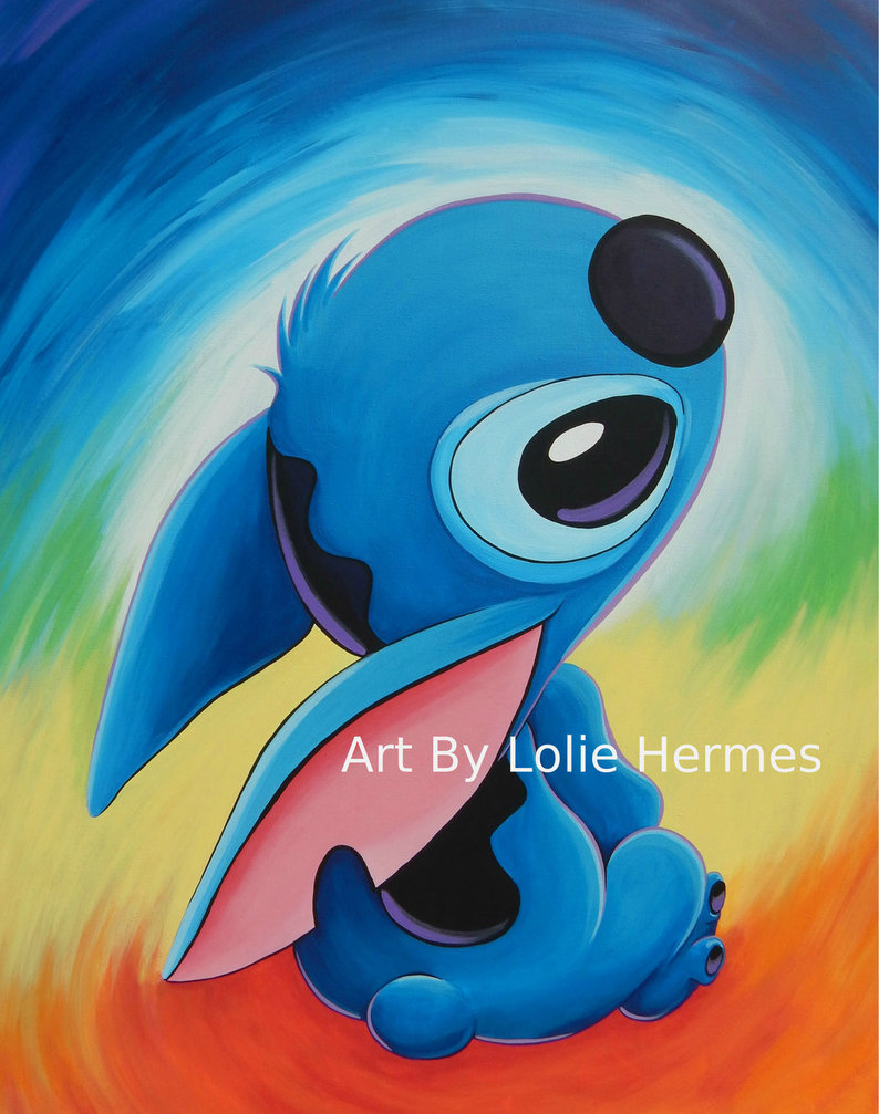 794x1007 Stitch Painting By Robono - Stitch Painting