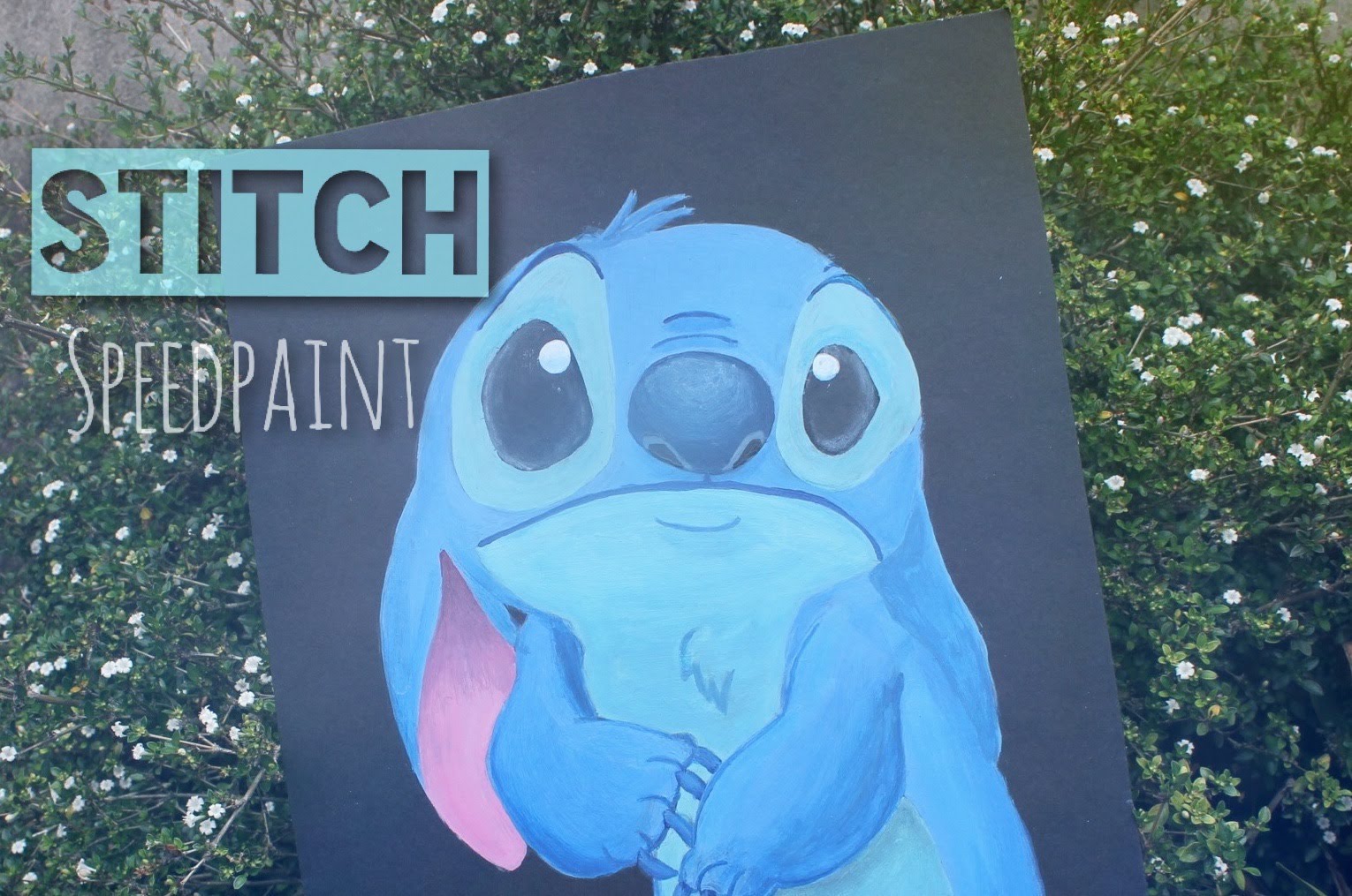 1530x1015 Watch Me Paintstitch Speedpaint With Acrylics - Stitch Painting