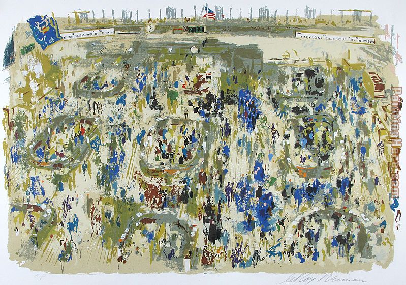 799x560 Leroy Neiman Stock Market Painting Anysize 50% Off - Stock Market Painting