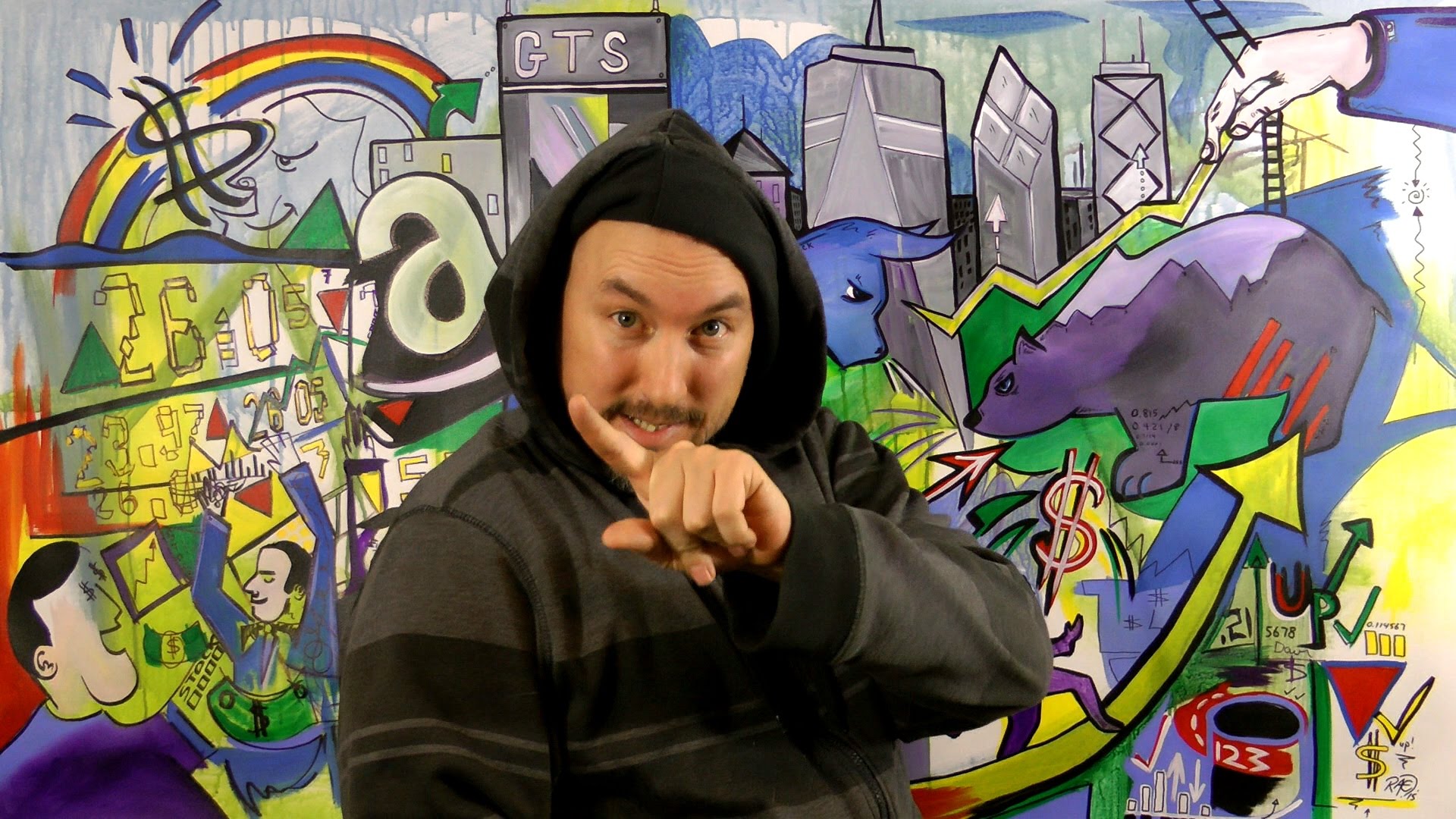 1920x1080 How To Paint The Stock Market With Raeart Live Painting!!! - Stock Market Painting