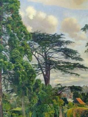 304x405 Stanley Spencer Painting Stolen From Cookham Gallery - Stolen Painting Found By Tree