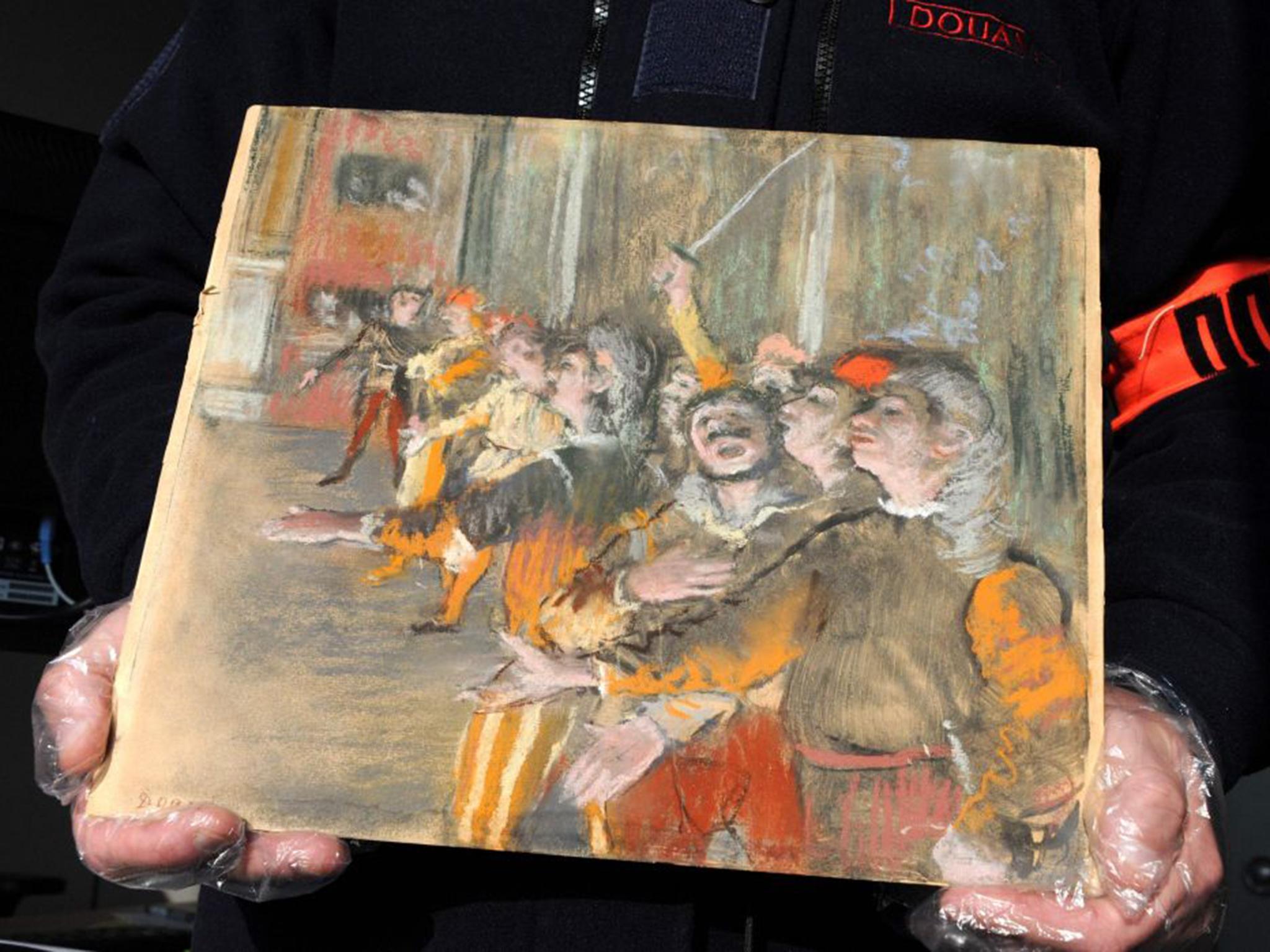 2048x1536 Stolen Edgar Degas Painting Worth Found On A Bus - Stolen Painting Found By Tree
