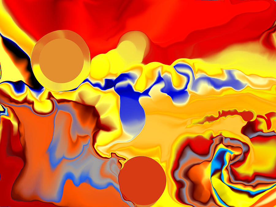 900x675 Stolen Painting Found By Tree Digital Art By Jim Williams - Stolen Painting Found By Tree