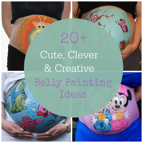 500x500 Belly Painting Is It Safe To Paint Your Stomach When Pregnant - Stomach Painting