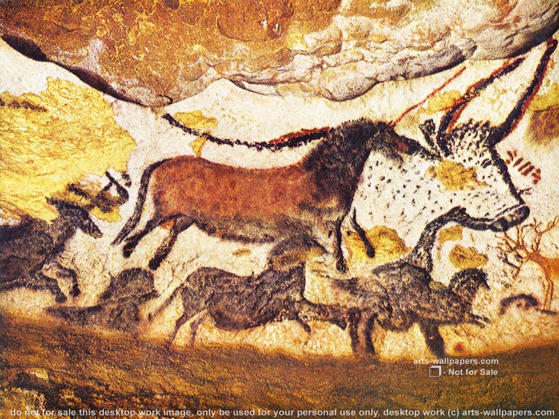 800x600 Cave Paintings Rees's Stone Age Facts - Stone Age Painting