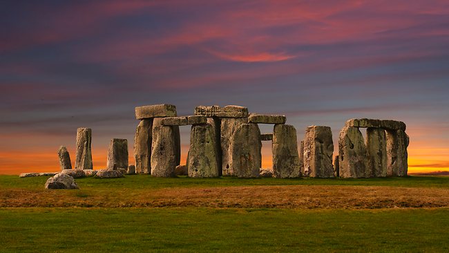 650x366 Unknown Artist Stonehenge Dark Cloud Painting Anysize 50% Off - Stonehenge Painting