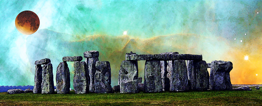 900x366 Building A Mystery 2 - Stonehenge Painting