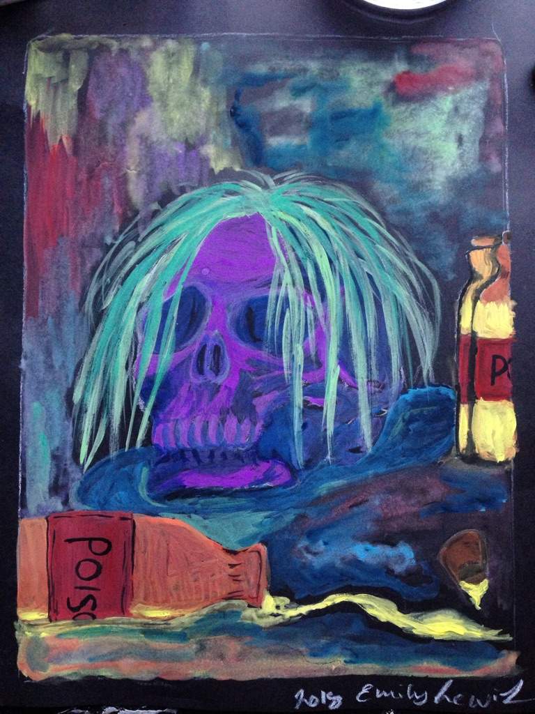 768x1024 Stoner Skull Is Dead Art Amino - Stoner Painting
