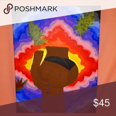 236x236 Titled Hazy Days In Acrylic. 8x10 Painting By Jamie Tenny Was - Stoner Painting