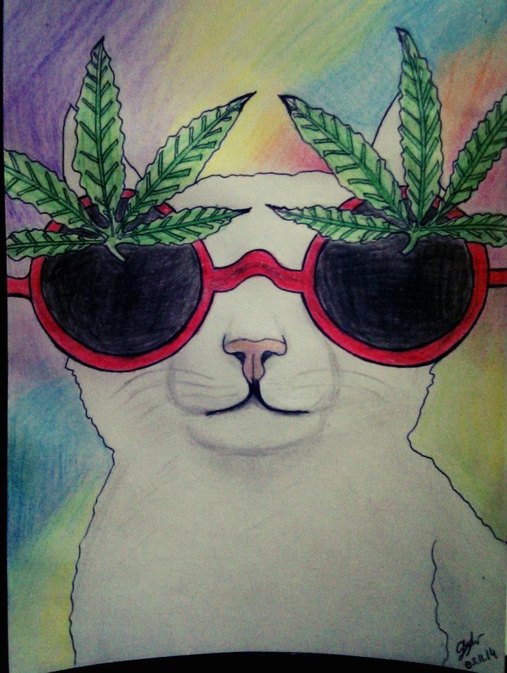 723x960 Smokeweed - Stoner Painting