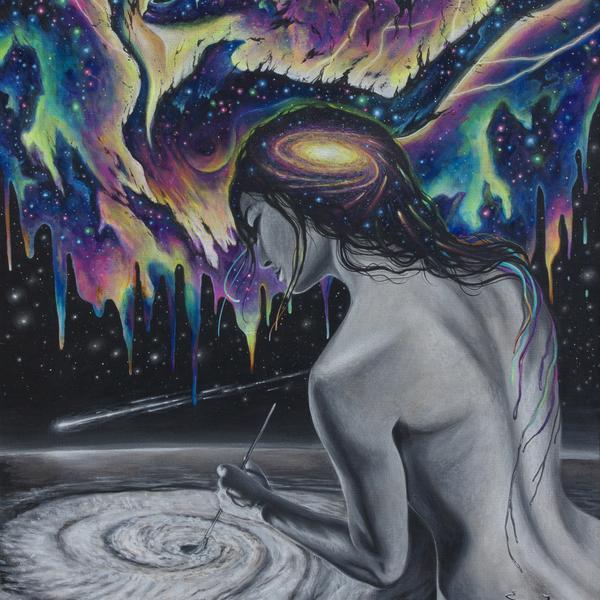 600x600 Mother's Light - Stoner Painting