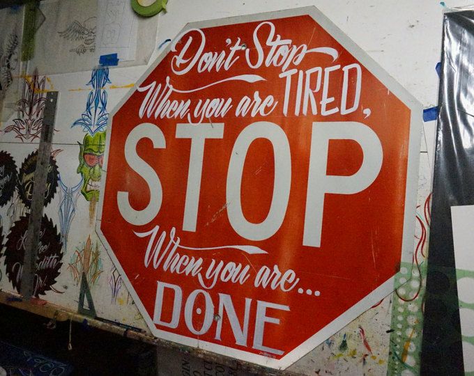 680x540 Browse Unique Items From Lumpysgarage On Etsy, A Global - Stop Sign Painting