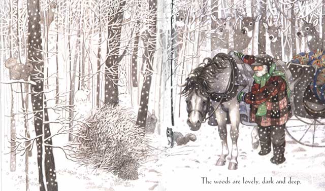 640x377 Stopping By The Woods On A Snowy By Robert Frost - Stopping By Woods On A Snowy Evening Painting
