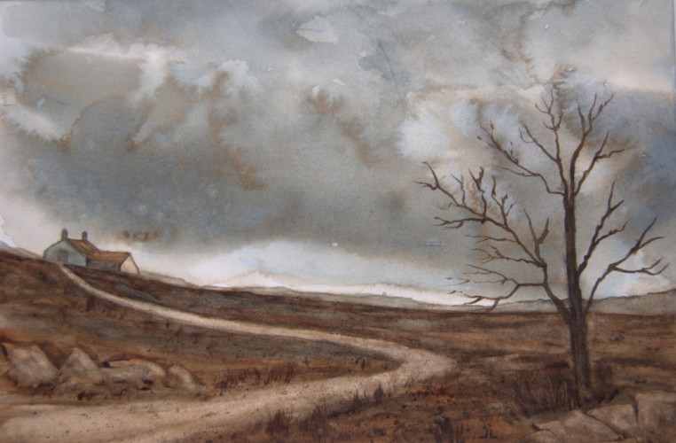 762x500 Jean Lurssen Watercolors Storm Clouds - Storm Cloud Painting