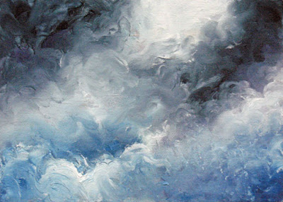 400x286 Marina Petro ~ Adventures In Daily Painting Storm Clouds By - Storm Cloud Painting
