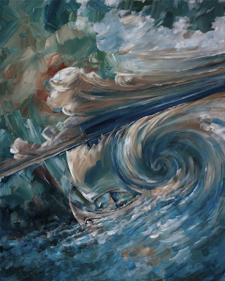 770x962 Saatchi Art Ancient Storm Painting By Igor Khalandovskiy - Storm Painting
