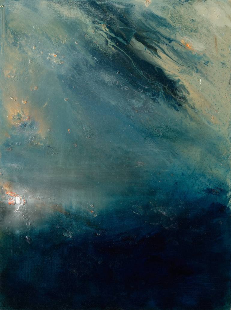 770x1035 Saatchi Art Lighthouse In A Storm Painting By Maurice Sapiro - Storm Painting