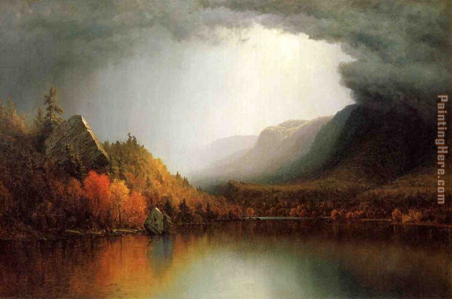 900x596 Sanford Robinson Gifford A Coming Storm Painting Anysize 50% Off - Storm Painting