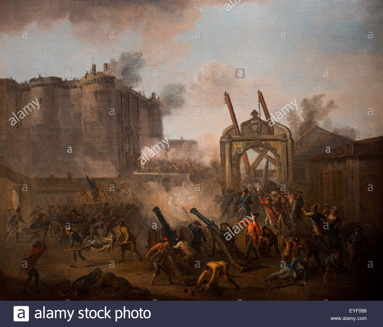 Storming Of The Bastille Painting at PaintingValley.com | Explore ...