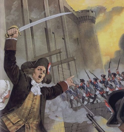 497x530 Storming Of The Bastille (July 14, 1789). A New Time Era (Xvii - Storming Of The Bastille Painting