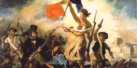 440x220 Verso - Storming Of The Bastille Painting
