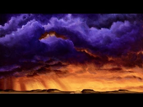 480x360 Painting Epic Stormy Sunset Clouds - Stormy Clouds Painting