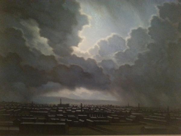 600x450 Exhibition Of Bradford Open 2013 Art Competition - Stormy Clouds Painting