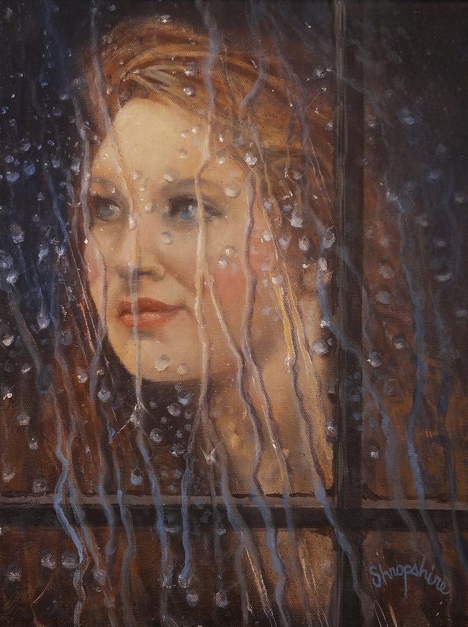 672x900 One Stormy Night Painting By Tom Shropshire - Stormy Night Painting