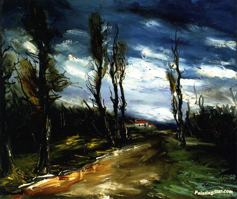 800x672 Stormy Landscape Artwork By Maurice De Vlaminck Oil Painting Amp Art - Stormy Painting