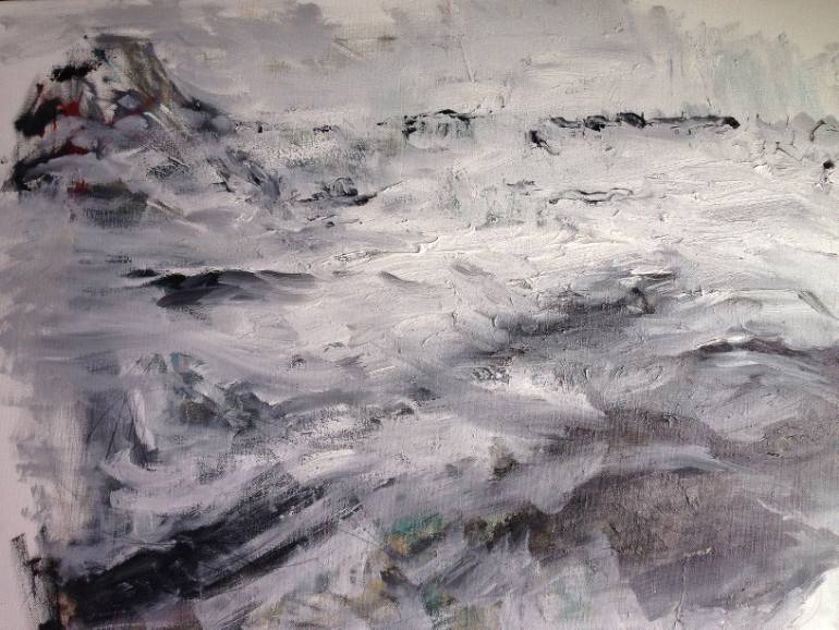 770x578 Saatchi Art The Stormy Sea Painting By G Soopi - Stormy Sea Painting