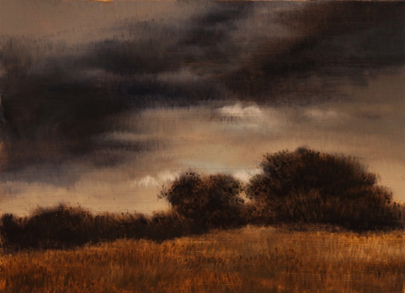 800x579 Stormy Sky Study - Stormy Sky Painting