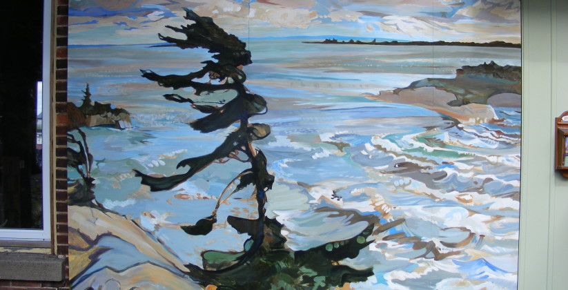 823x420 Stormy By Frederick Varley Group Of Seven Outdoor Gallery - Stormy Weather Painting