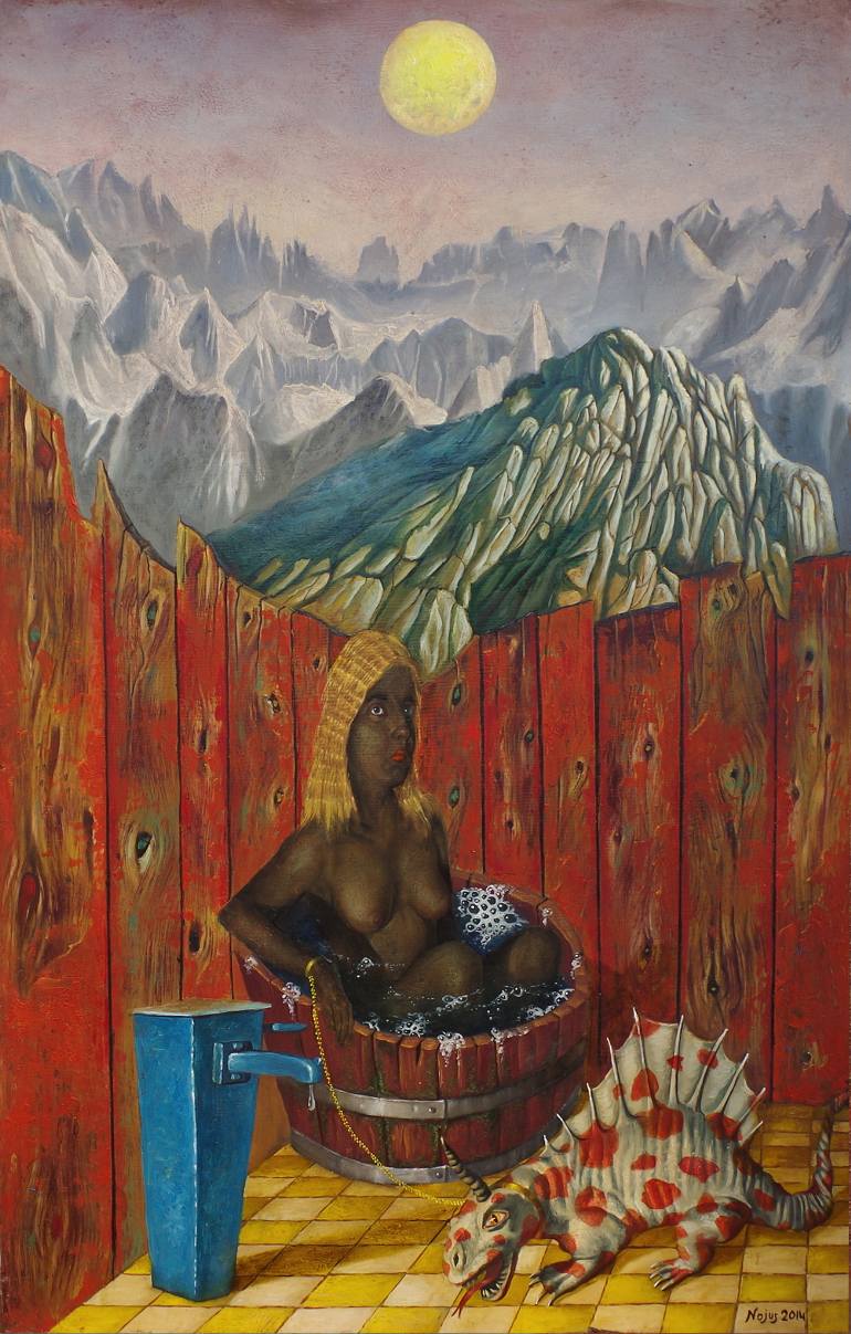 770x1207 Saatchi Art Unknown Story Painting By Nojus Petrauskas - Story Painting