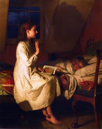 357x450 Story Of Golden Locks Painting, Aseymour Joseph Guy Paintings - Story Painting