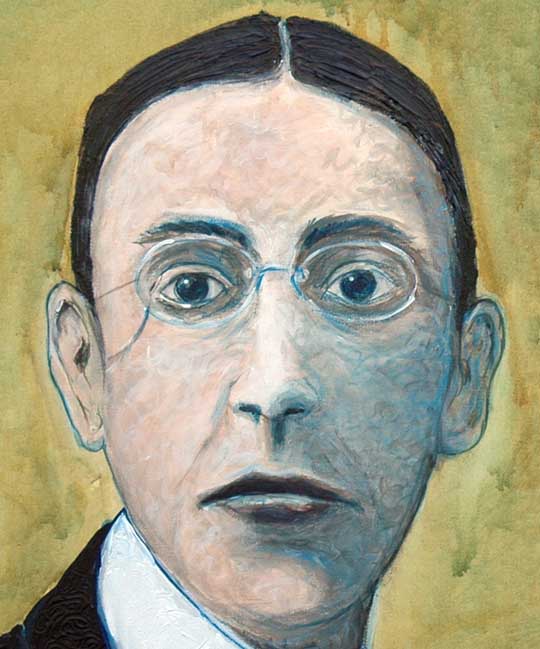 540x649 Igor And Johnny (2007) Shardcore - Stravinsky Painting