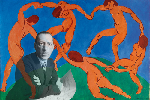 500x332 The Rite Of Summer, Fall, Winter And Spring The Common Sense - Stravinsky Painting