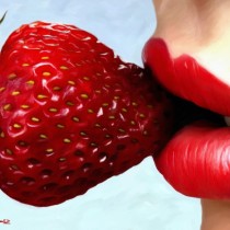 Strawberry Girl Painting at PaintingValley.com | Explore collection of ...