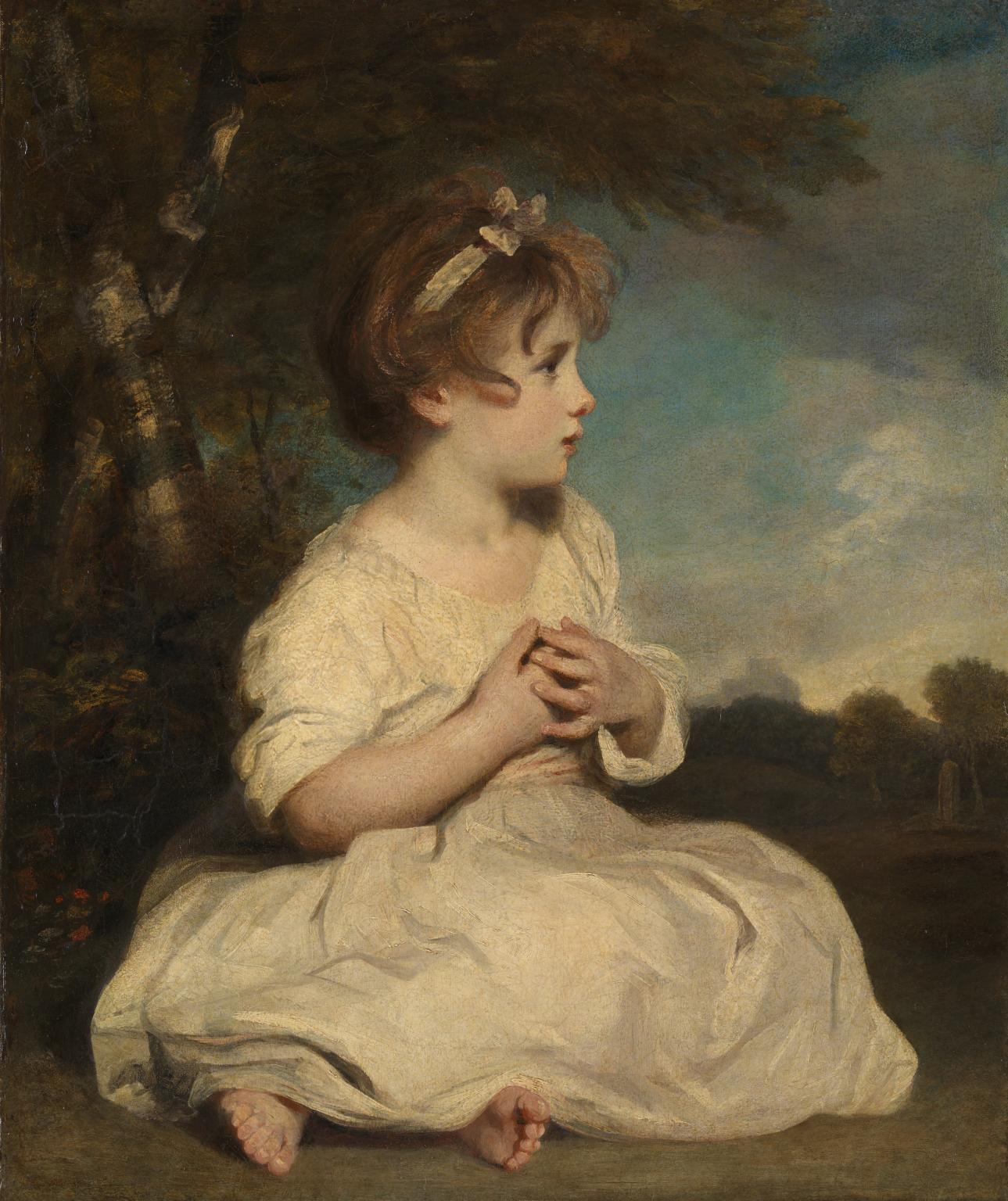 1289x1536 The Age Of Innocence', Sir Joshua Reynolds, 1788 Tate - Strawberry Girl Painting