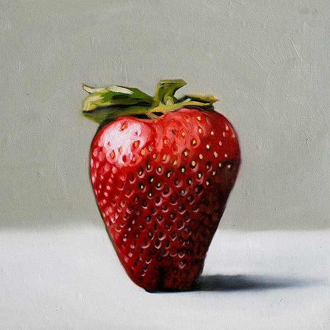 Strawberry Painting at PaintingValley.com | Explore collection of ...