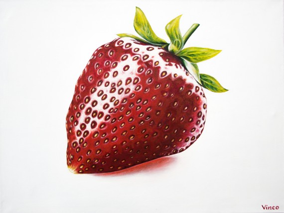 570x427 Buy Strawberry - Strawberry Painting