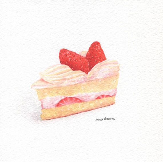 Strawberry Shortcake Painting at PaintingValley.com | Explore ...