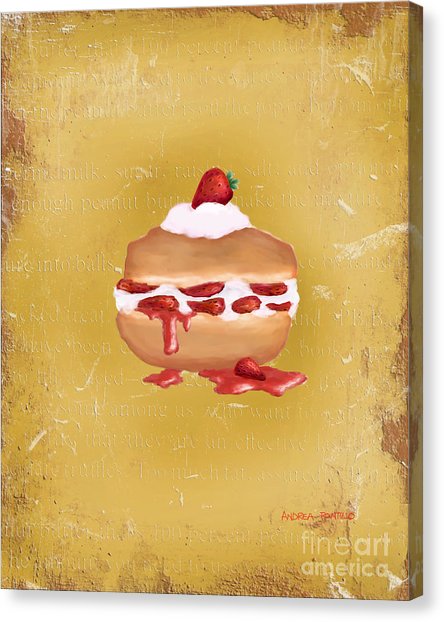 444x622 Strawberry Shortcake Canvas Prints - Strawberry Shortcake Painting