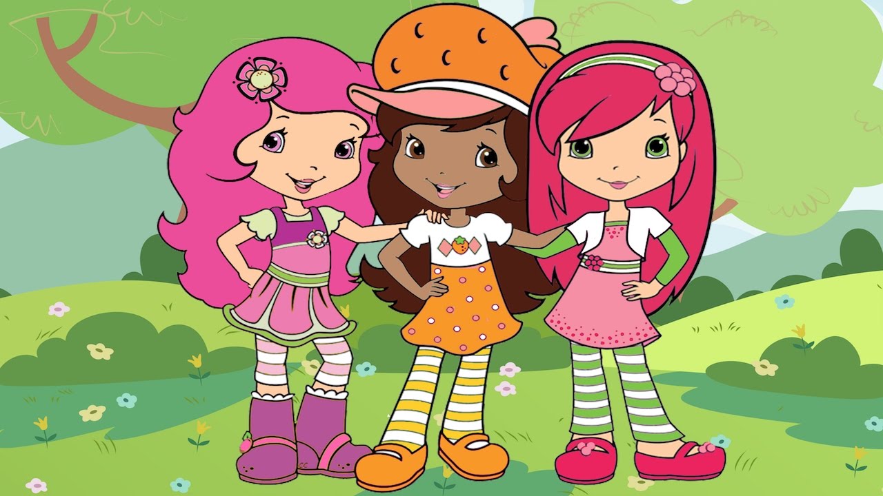 1280x720 Strawberry Shortcake Color Swap Transforms Episode Orange Blossom - Strawberry Shortcake Painting
