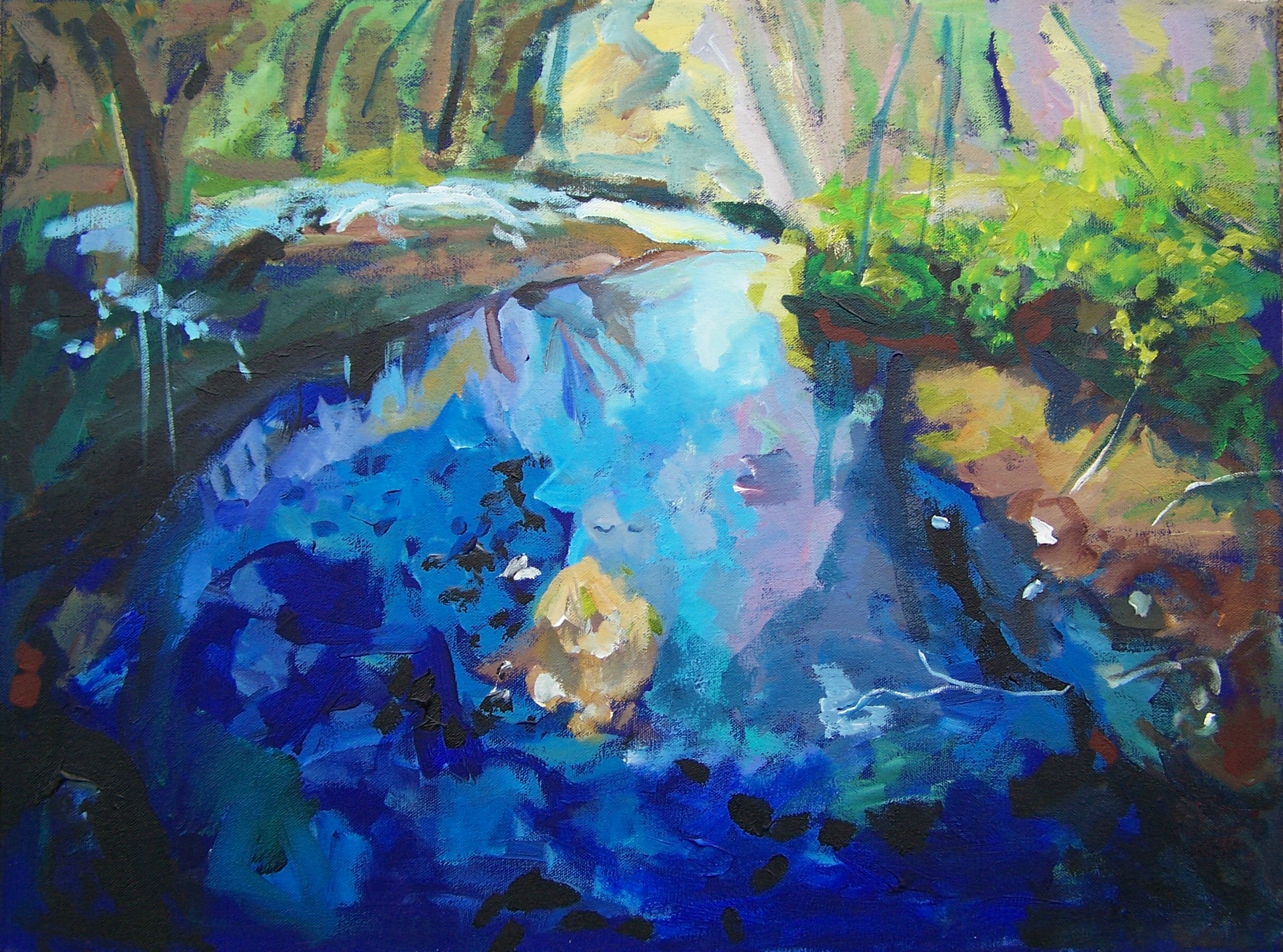 2435x1807 Stream Of Consciousness Aletha Kuschan's Weblog - Stream Of Consciousness Painting