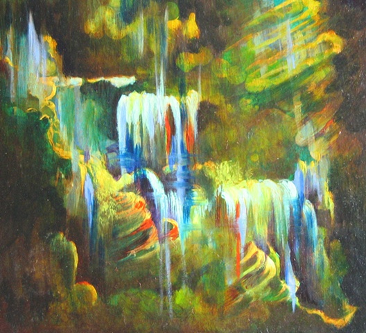 528x480 Krisztina Lazar - Stream Of Consciousness Painting