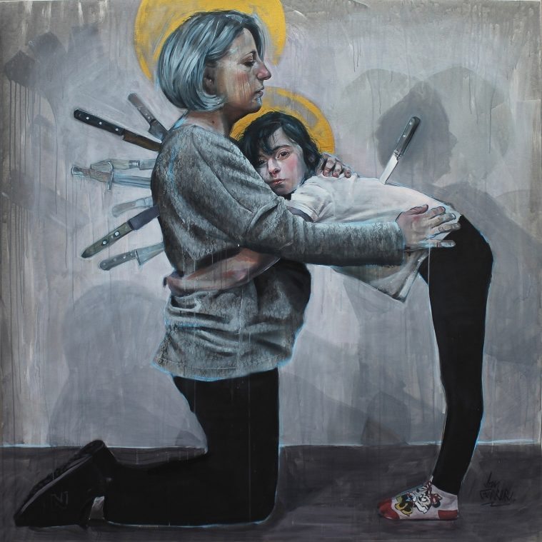 759x759 Spray Paint Scene360 - Street Art Painting