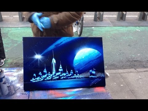 480x360 Spray Paint Art - Street Art Painting
