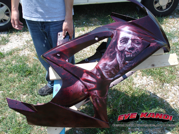 600x449 Suzuki Gsxr 1000 Custom Painted Sport Bike By Eye Kandi Eye - Street Bike Painting